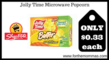 Jolly Time Microwave Popcorn