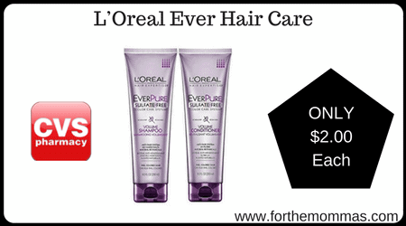 L’Oreal Ever Hair Care