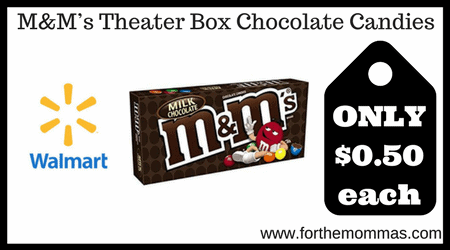 M&M’s Theater Box Chocolate Candies