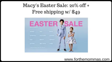 Macy's Easter Sale