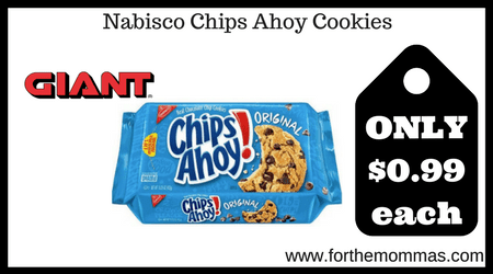 Nabisco Chips Ahoy Cookies