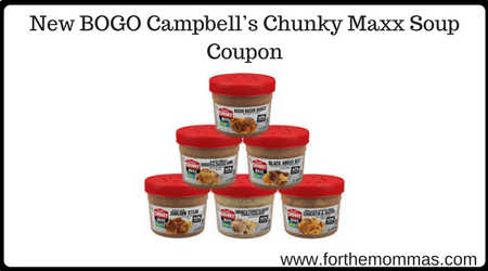New BOGO Campbell’s Chunky Maxx Soup Coupon