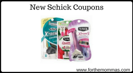 New Schick Coupons