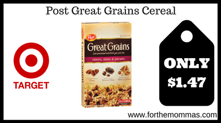 Post Great Grains Cereal