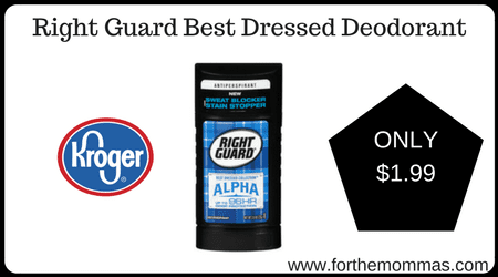 Right Guard Best Dressed Deodorant