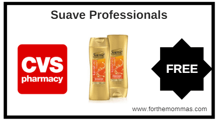 CVS: Updated! 3 Free Suave Professionals Hair Care Starting 4/1