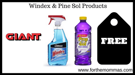 Windex & Pine Sol Products