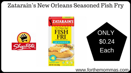 Zatarain’s New Orleans Seasoned Fish Fry