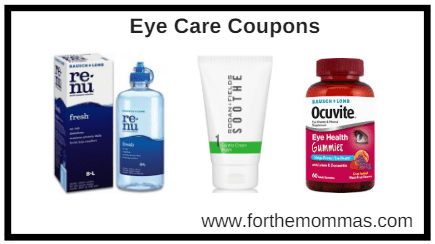 New High-Value Eye Care Coupons: Save Up to $26