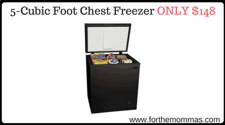 5-Cubic Foot Chest Freezer 