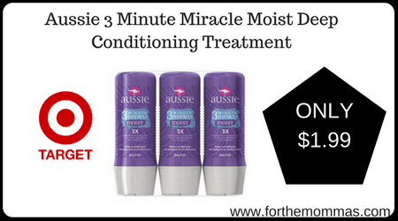 Aussie 3 Minute Miracle Moist Deep Conditioning Treatment 