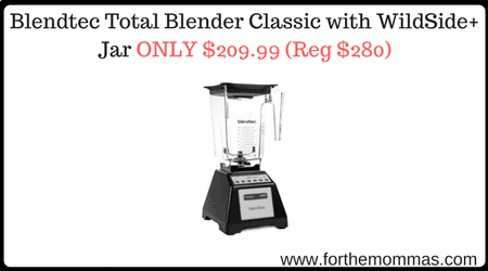 Blendtec Total Blender Classic with WildSide+ Jar 