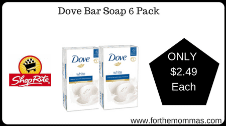 Dove Bar Soap 6 Pack