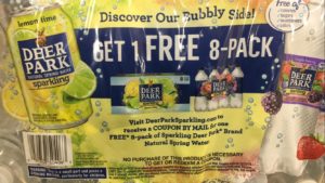 FREE 8-Pack of Sparkling Deer Park Brand Natural Spring Water