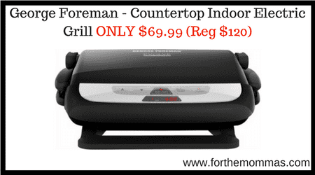 George Foreman - Countertop Indoor Electric Grill