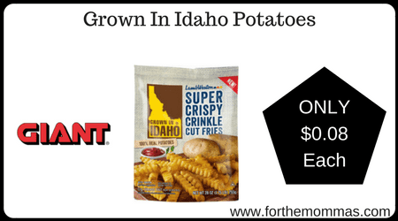 Grown In Idaho Potatoes