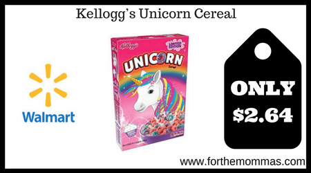 Kellogg’s Unicorn Cereal