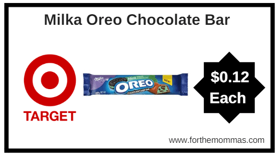 Target: Milka Oreo Chocolate Bar Mint Only $0.12 Each {Reg $0.89}