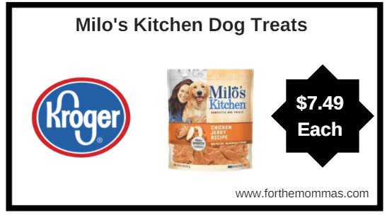 Kroger: Milo's Kitchen Dog Treats ONLY $7.49