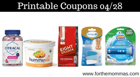 Printable Coupons Roundup 04/28: Save On Citracal, Clairol, Scrubbing ...