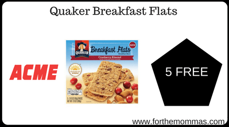 Quaker Breakfast Flats 