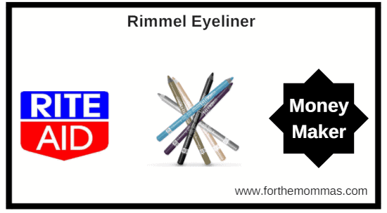 Rite Aid: 4 Free + $4.52 Moneymaker Rimmel Eyeliners Starting 4/22
