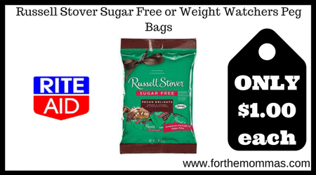 Russell Stover Sugar Free or Weight Watchers Peg Bags