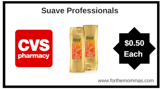 CVS: Suave Professionals Hair Care as low as $0.50 each Starting 4/22