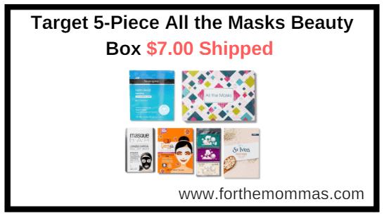 Target 5-Piece All the Masks Beauty Box $7.00 Shipped 