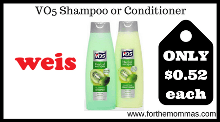 VO5 Shampoo or Conditioner 