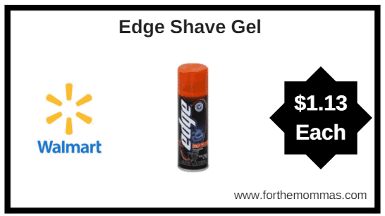Walmart: Edge Shave Gel ONLY $1.13