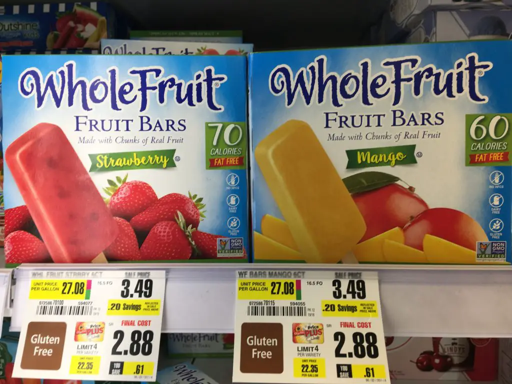 ShopRite: FREE Whole Fruit Frozen Novelty Thru 5/26!