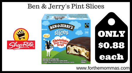 Ben & Jerry's Pint Slices