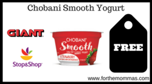 Chobani Smooth Yogurt