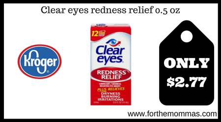 Clear eyes redness relief 0.5 oz