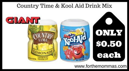 Country Time & Kool Aid Drink Mix