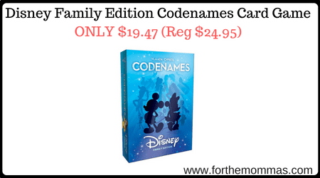 Disney Family Edition Codenames Card Game 