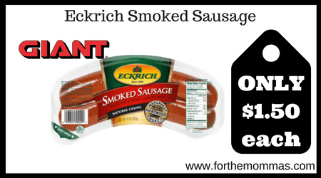 Eckrich Smoked Sausage