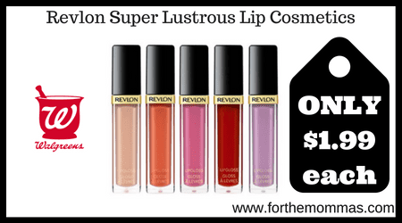 Revlon Super Lustrous Lip Cosmetics