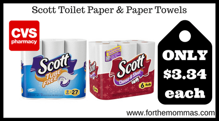Scott Toilet Paper & Paper Towels