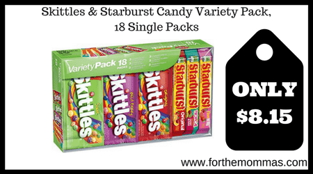 Skittles & Starburst Candy Variety Pack