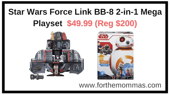 star wars bb8 2 in 1 mega playset