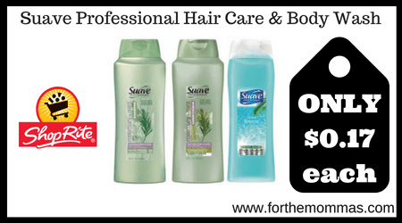 Suave Professional Hair Care & Body Wash 