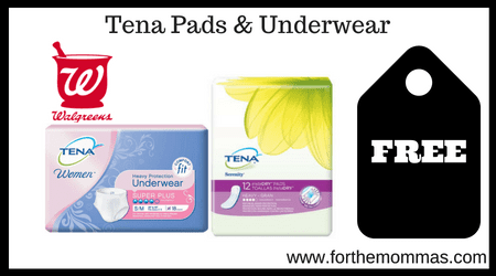 Tena Pads & Underwear
