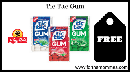 Tic Tac Gum Freshmint