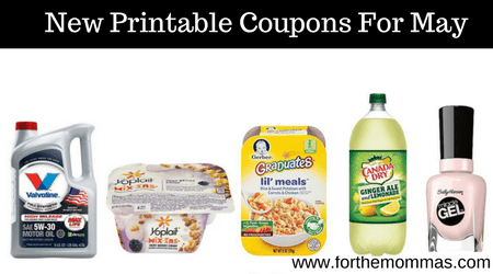 new coupons for may