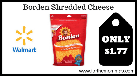 Borden Shredded Cheese 