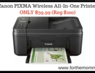 Canon PIXMA Wireless All-In-One Printer