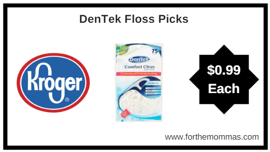 Kroger Mega Sale: DenTek Floss Picks ONLY $0.99 (Reg $2.99)