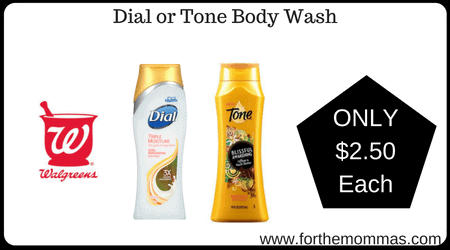 Dial or Tone Body Wash
